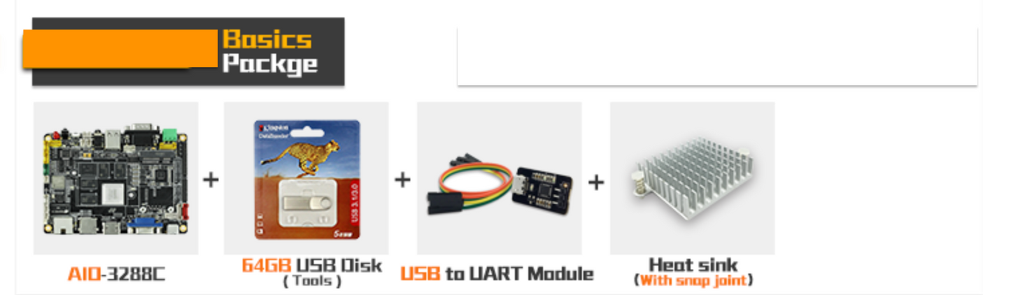 AIO-3288C Quad-Core High-Performance Board with Bundles