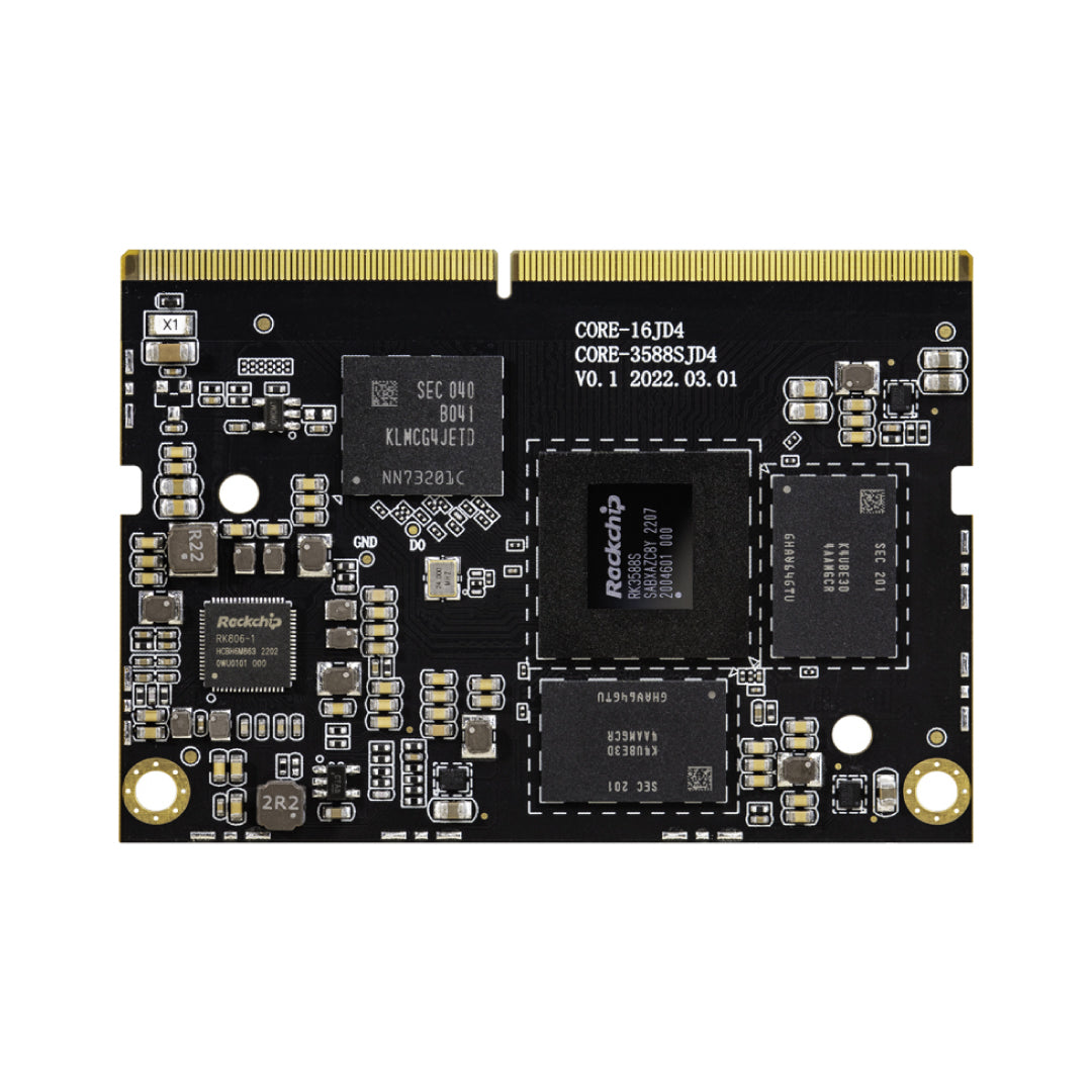 Al Core Computer Core-3588S-JD4 - 8-Core 8K Al Core Board – Planet Embedded