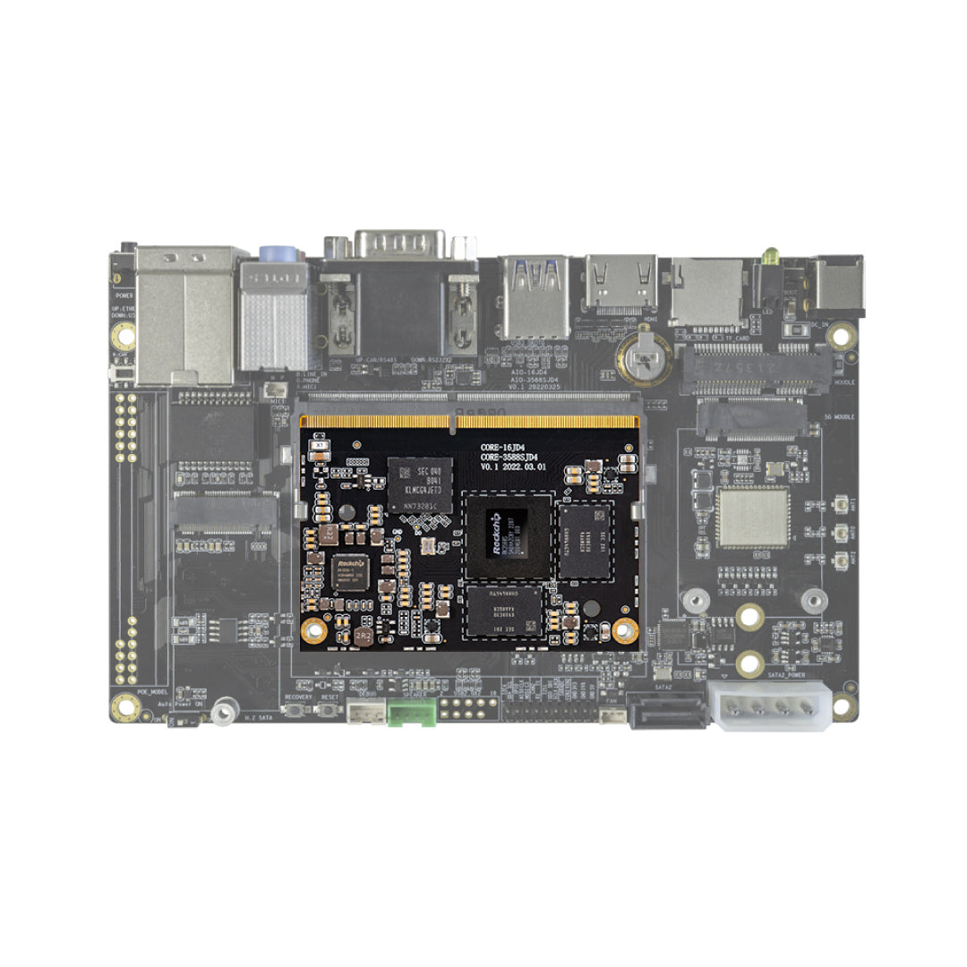 Core-3588S-JD4 - 8-Core 8K Al Core Board